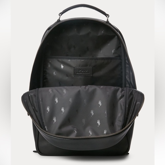 Polo Ralph Lauren Leather Backpack NWT! - Picture 3 of 13